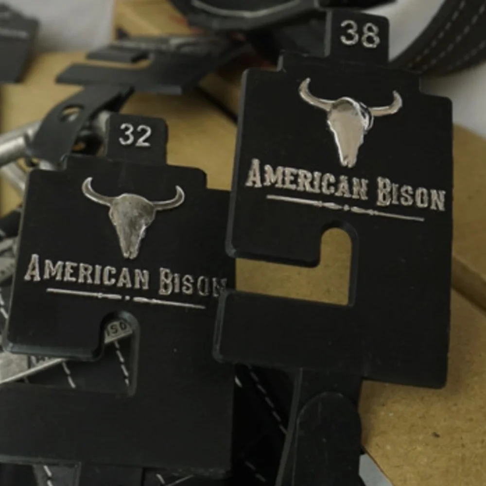 American Bison Leather Belt bundle of 14 belts (32, 34, 36, 38, 40)